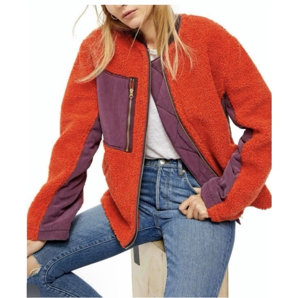 Free People We The Free Rivington Sherpa Jacket - Picture 9 of 14